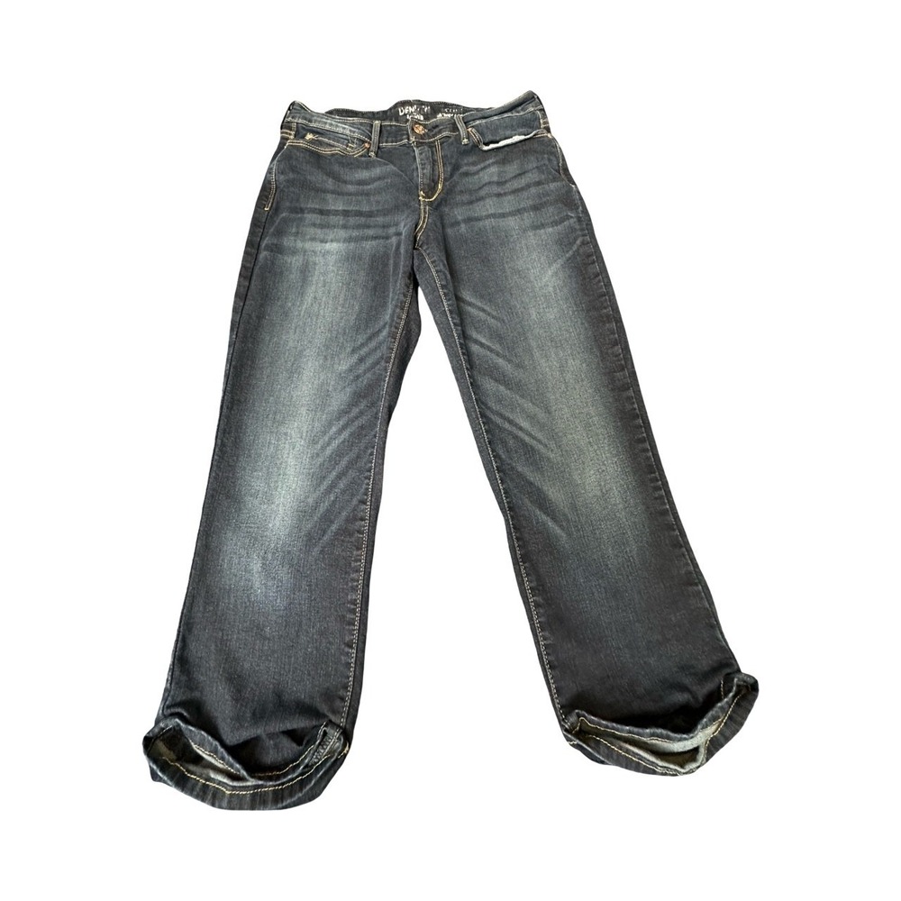 Denizen Jeans Womens 8 W29 Blue Modern Skinny Crop Stretch Dark Wash Denim‎ Pant